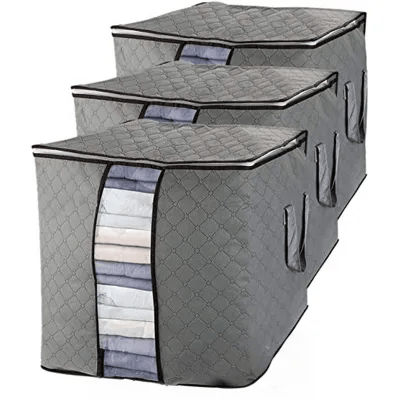 Pack of 3-Improved Quality LARGE Storage...